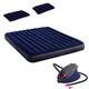 Двуспальный надувной матрас с насосом и подушками Intex 64755-1 Интекс 183 x 203 x 25 см - изображение 1