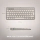Клавиатура Logitech K380 Multi-Device Bluetooth UA Sand (920-011165) (920-011165) - изображение 8