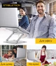 Подставка для ноутбуков и планшетов HQ-Tech Stabletron N16 Aluminum Laptop Stand Silver для MacBook стенд с алюминиевым сплавом, повышенная стойкость к ноутбукам до 16 дюймов, складная конструкция (цвет siilver) - изображение 2