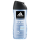 Perfumowany żel pod prysznic dla mężczyzn Adidas Dynamic Pulse 3 w 1 250 ml (3616304240515) - obraz 1