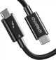 Kabel Choetech USB 4.0 Thunderbolt Type-C 0.8 m 100W (A3010) - obraz 1