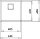 Zlewozmywak TEKA FlexLinea RS15 40.40 SilentSmart 440x440x200 mm (115000014) - obraz 8