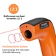 Пірометр Inkbird INK-IFT02 безконтактний інфрачервоний термометр | -50℃~550℃ - изображение 2