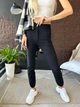 Женские брюки джоггеры Fashion 52 черный - изображение 2