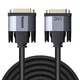 Кабель DVI - DVI 1м Baseus Enjoyment Series CAKSX-QOG серый - изображение 1