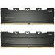 Модуль памяти для компьютера DDR4 32GB (2x16GB) 2800 MHz Black Kudos eXceleram (EKBLACK4322818AD) - изображение 1