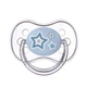 Пустушка силіконова симетрична 18м+ NEWBORN BABY блакитна Canpol babies 22/582_blu - зображення 1