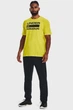 Чоловіча жовта футболка UA TEAM ISSUE WORDMARK SS Under Armour M 1329582-799 - изображение 2