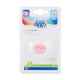 Пустушка силіконова симетрична 0-6м NEWBORN BABY рожева Canpol babies 22/580_pin - изображение 3