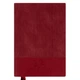 Щоденник А5 Leo Planner недатований "Velvet" бордовий - зображення 1