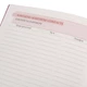 Щоденник А5 Leo Planner недатований "Velvet" бордовий - зображення 12