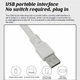 Лампа кільцева гнучка USB з голосовим керуванням №1800 - зображення 3