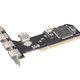 Контроллер Frime NEC720201 (ECF-PCItoUSB002) PCI-USB2.0(4+1) - изображение 2