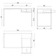 Письмовий стіл Leste Unique 120x76x60 (JSBG-142-1) 155681 - изображение 2