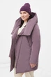 Подовжений жіночий пуховик Finn Flare FWB160135-831 Plus Size темно-рожевий 5XL - зображення 3