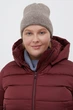 Подовжений жіночий пуховик Finn Flare FWB160132-304 Plus Size бордовий 4XL - зображення 5