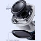 Бездротова Портативна Bluetooth Колонка Baseus AeQur V2 Wireless Speaker Moon | BT5.0, 3EQ, 30h, TWS | White - зображення 10