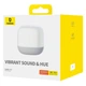 Бездротова Портативна Bluetooth Колонка Baseus AeQur V2 Wireless Speaker Moon | BT5.0, 3EQ, 30h, TWS | White - зображення 12