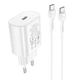 Адаптер сетевой HOCO Type-C to Type-C Cable Jetta charger set N22 |Type-C, 25W/3A, PD| - изображение 1