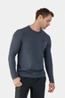 Кофта чоловіча (лонгслів) Avecs 30466/17 XL (52) Темно - сірий - изображение 2