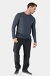 Кофта чоловіча (лонгслів) Avecs 30466/17 XL (52) Темно - сірий - изображение 5