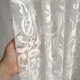 Ажурные тюлевые шторы с ламбрекеномAdagio Windows Decor, короткие кухонные шторы 270 х 170см, тюль вензель молочный - изображение 2