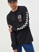 Longsleeve męski Vans VN000058-BLK1 M Czarny (196570184452) - obraz 1