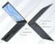 Ноутбук 14.1" Morostron ‎LeadBook T1 Intel Celeron N3350 RAM 4GB SD 128GB + eMMC 64GB Windows 11 - зображення 5