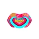 Пустушка силіконова симетрична 18м+ NEON LOVE 2 шт Canpol babies 22/654_pin - зображення 3