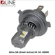 LED автолампы Qline SA (Small Active) H4 H/L 6000K - изображение 4