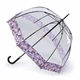 Жіночий механічний парасольку-тростину Fulton L866 Birdcage-2 Luxe Digital Blossom (Квітка) - зображення 1