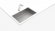 Zlewozmywak TEKA FlexLinea RS15 71.40 SilentSmart 750x440x200 mm satynowy (115000063) - obraz 4