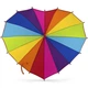 Парасоля Fulton механічна Heart Junior Rainbow Heart C932-041024 - изображение 1