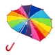 Парасолька дитяча Fulton C932-041024 Heart Junior Rainbow Heart (Райдужне серце) - зображення 3