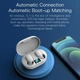 Бездротові bluetooth навушники TWS Е6S білі - зображення 2