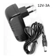 Блок питания&nbsp;сетевой зарядное устройство Happy Home AC/DC Adapter Input AC 100-240V Output DC 12V 3A EU - изображение 1