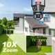 Уличная WiFi IP камера HW-SM1-20S 12Мп 3 независимых объектива - изображение 3