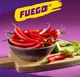 Орешки Takis Hot Nuts Fuego Double Crunch Peanuts Hot Chili Pepper & Lime Flavored Spicy 90г - изображение 5