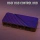 Набор 120 мм ARGB-вентиляторов + Хаб H66F + Пульт управления Aerocool Eclipse 12 Pro (ACF3-EL10217.12) - изображение 6