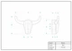 Мебельный декоративный крючок для одежды Bull золото - изображение 3