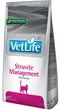 Sucha karma dla kotów Farmina Vet Life Management Struvite w leczeniu i zapobieganiu nawrotom kamicy struwitowej 2 kg (8010276022516) - obraz 1