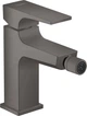 Смеситель для биде HANSGROHE Metropol 32520340 матовый черный хром с донным клапаном - изображение 1