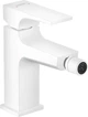 Смеситель для биде HANSGROHE Metropol 32520700 матовый белый с донным клапаном - изображение 1
