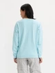 Свитшот женский Levi's Graphic Salinas Crew Crew Mushroom Cat A5524-0002 XS Голубой с принтом (5401128258444) - изображение 2