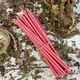 Рожеві воскові свічки 20 см (50шт) - изображение 1