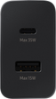 Мережевий зарядний пристрій Samsung PD 35 W USB-C Black (EP-TA220NBEGEU) - зображення 3