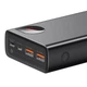 УМБ BASEUS Adaman Metal Digital Display Quick Charge Power Bank 20000mAh |2USB/1Type-C, 6A, 65W| (PPIMDA-D03) - изображение 7