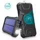 УМБ Solar power bank 20000mAh PN-W12 IPX4 чорний - зображення 7