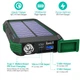 УМБ Solar power bank 20000mAh PN-W12 IPX4 чорний - зображення 12
