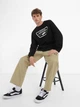 Світшот на флісі чоловічий Vans VN0A45CIBLK1 M Чорний (193391226118) - зображення 4